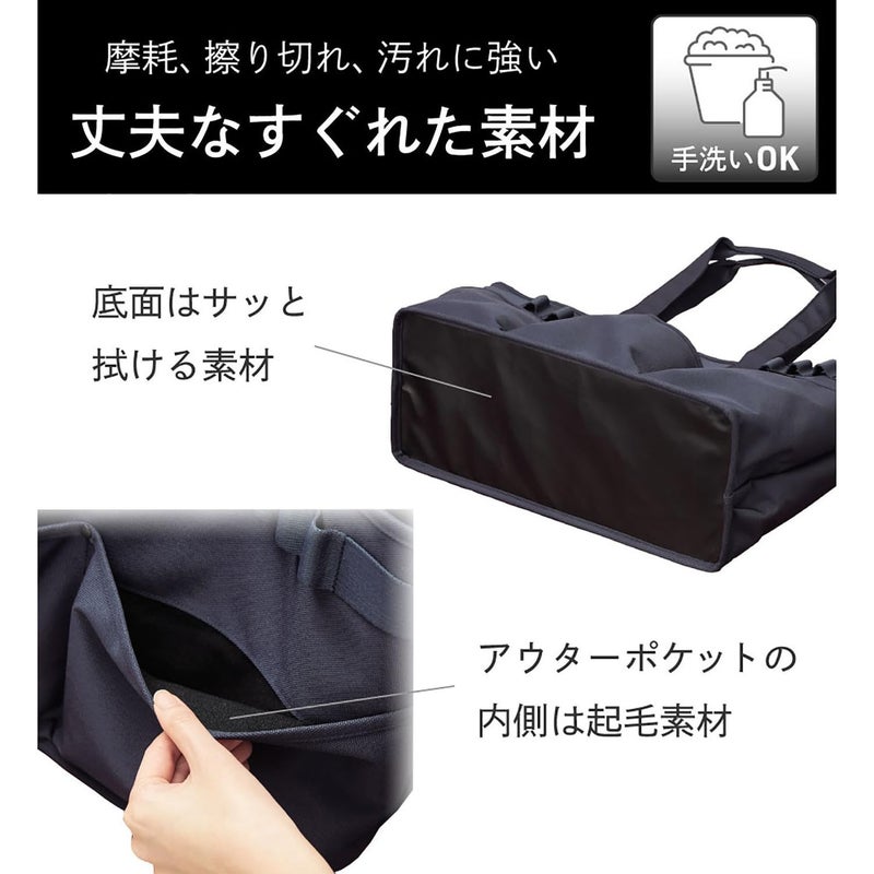 LIHIT LAB Tool Bag 14.6 x 6.3 x 11.1, Navy Blue - Image 5